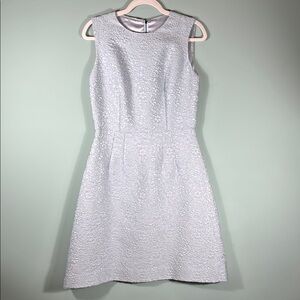 Light Blue Dolce & Gabbana Brocade Sleeveless Dress